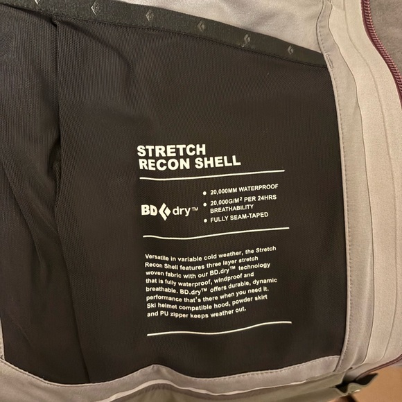 NEW! Black Diamond Recon Stretch Shell Jacket - Picture 5 of 13